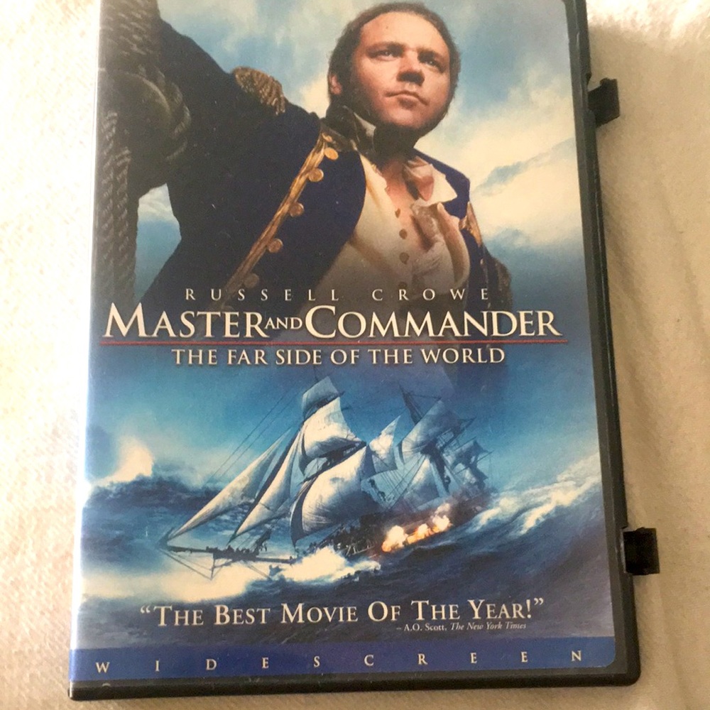 🍿 4/$20 Master and Commander Far Side of the World DVD Russell Crowe